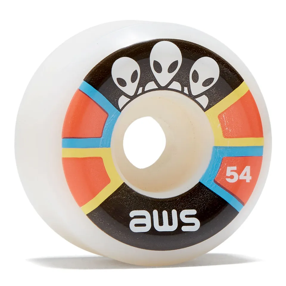 Alien Workshop Triad 97a ruote skate bianche 54mm