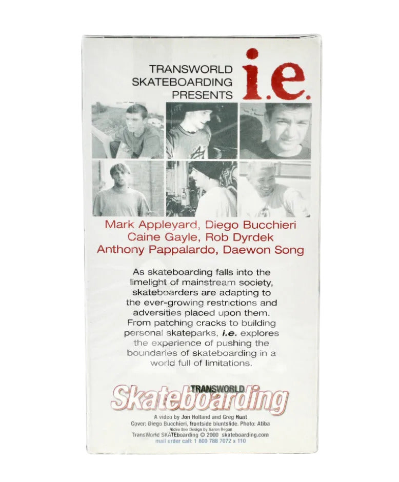 Transworld i.e. Videocassetta VHS Skate 2000
