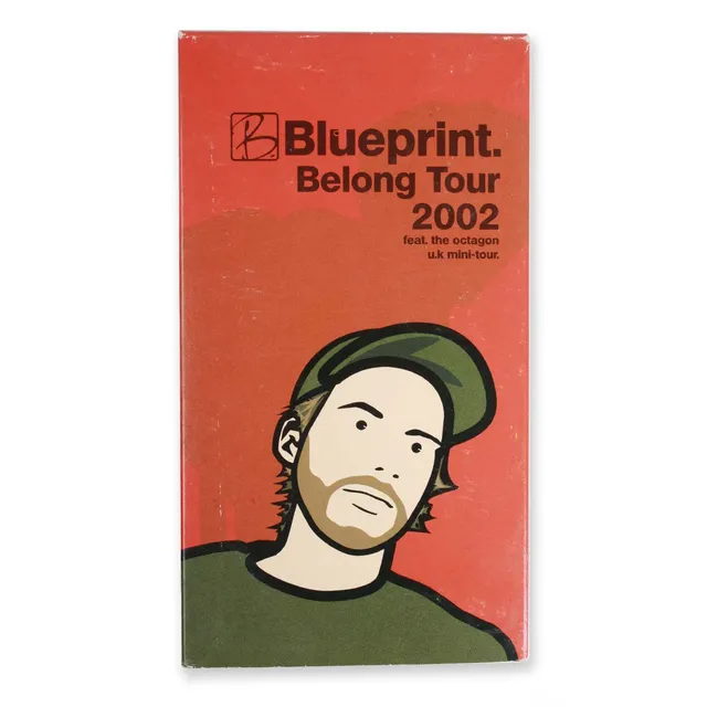 Blueprint Belong Tour videocassetta VHS 2002 footage tour 15 min