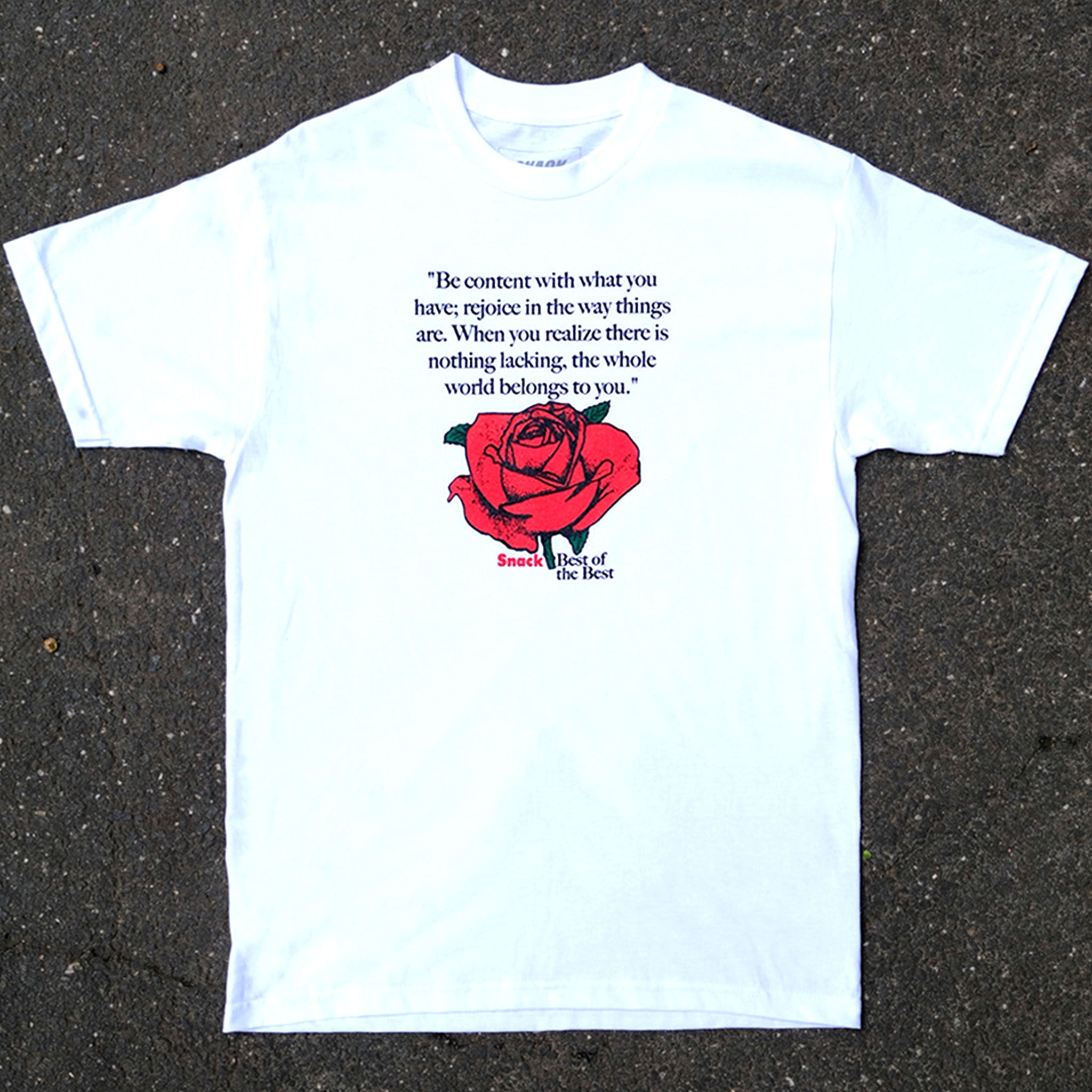 Snack Best of the Best t-shirt bianca cotone