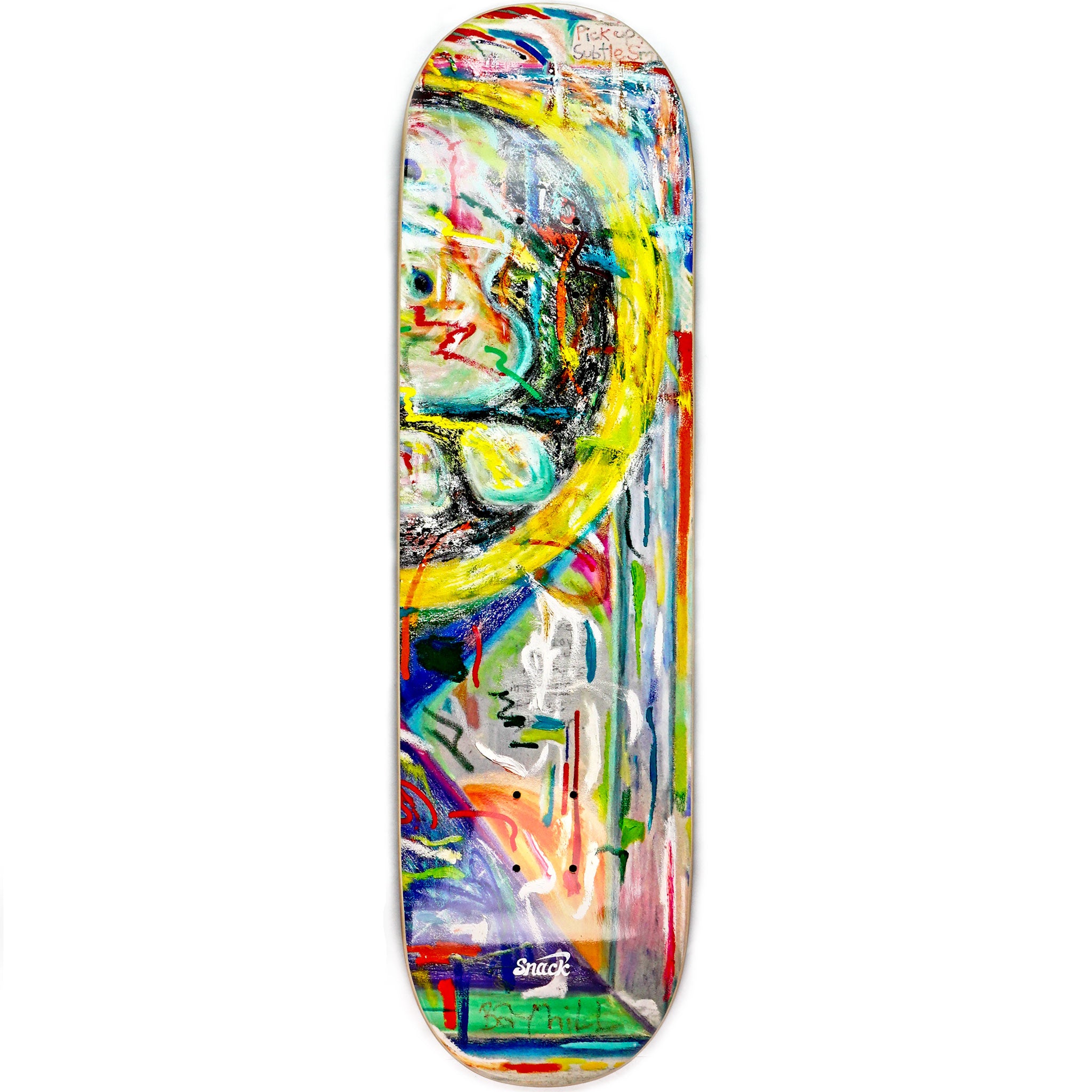 Snack Skateboarding Wu Flower tavola skateboard 8.5 grip