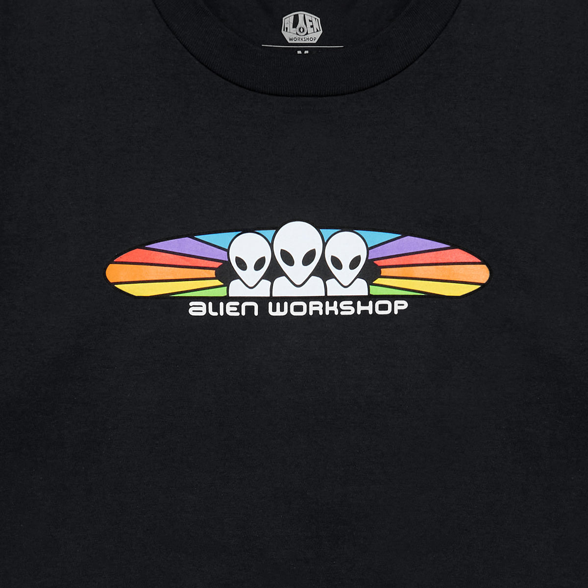 Alien Workshop Spectrum t-shirt nera cotone uomo
