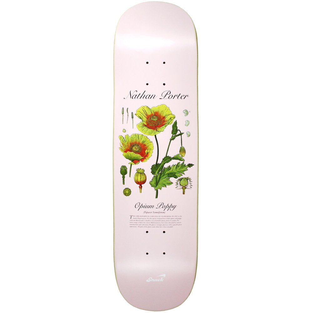 Snack Porter Poppy tavola skateboard 8.25 acero