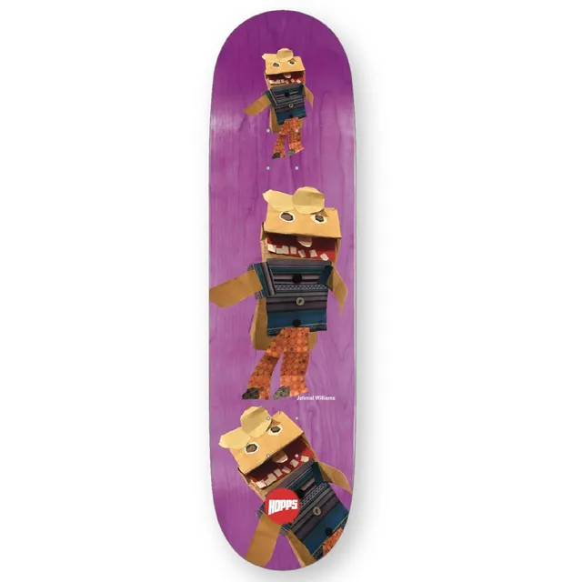 Hopps Jahmal Williams Puppet Guy tavola skate 8.25