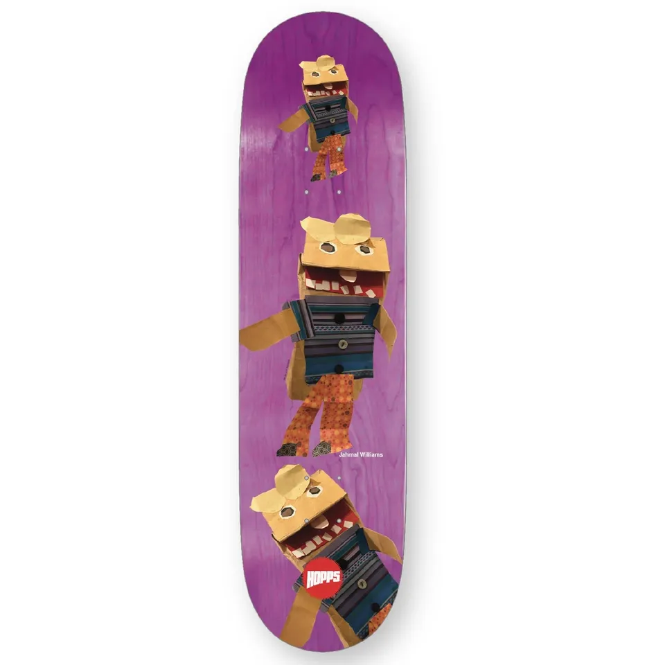 Hopps Jahmal Williams Puppet Guy tavola skate 8.25