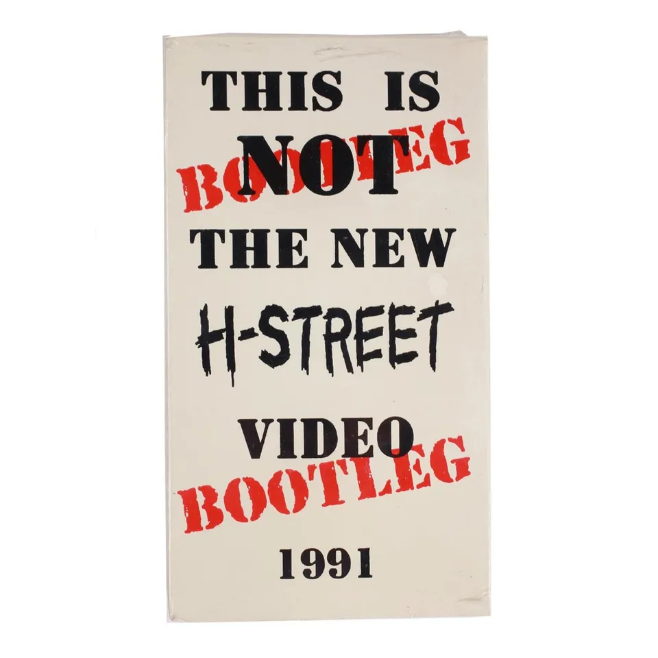 H-Street This is Not the New H-Street Video vhs sigillata 1990