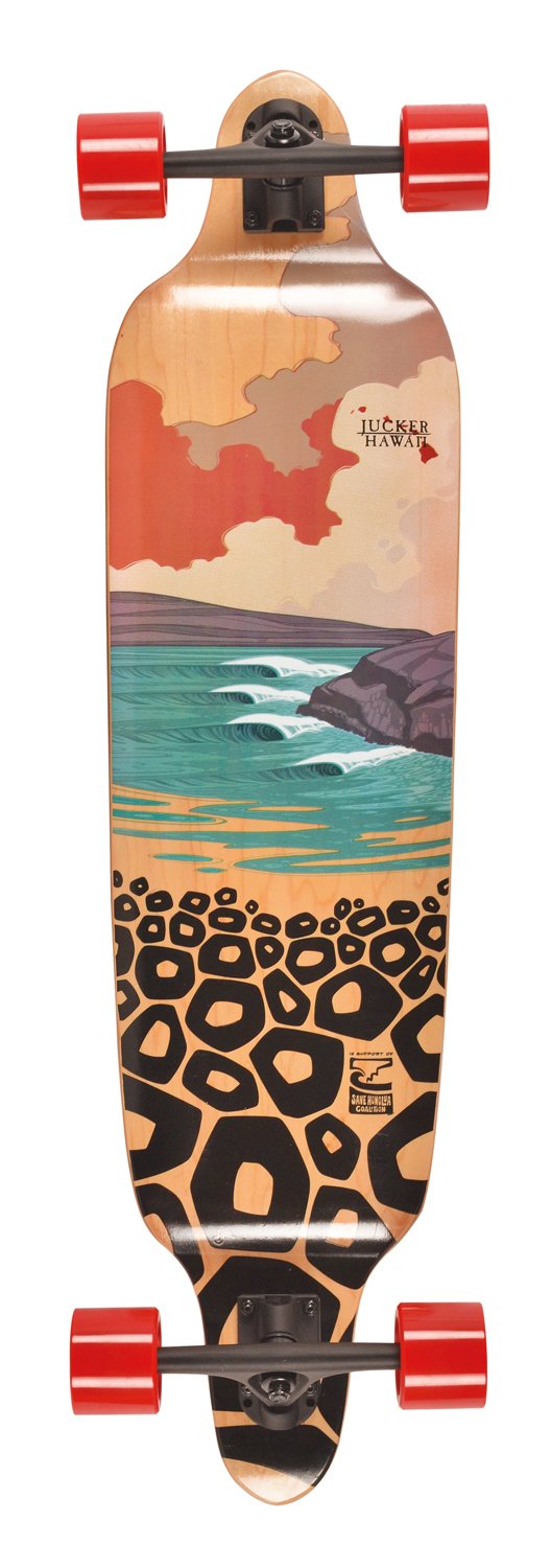 Jucker Hawaii Pono longboard completo bamboo 97 cm