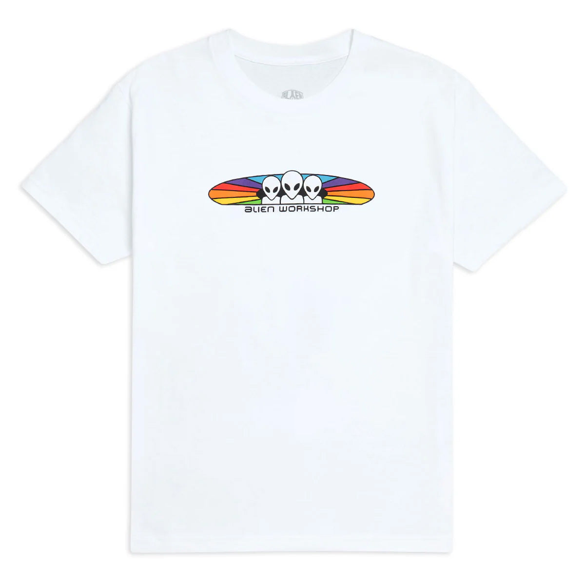 Alien Workshop Spectrum t-shirt bianca cotone manica corta