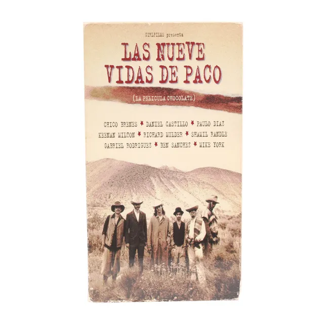 Chocolate Las Nueve Vidas de Paco videocassetta VHS