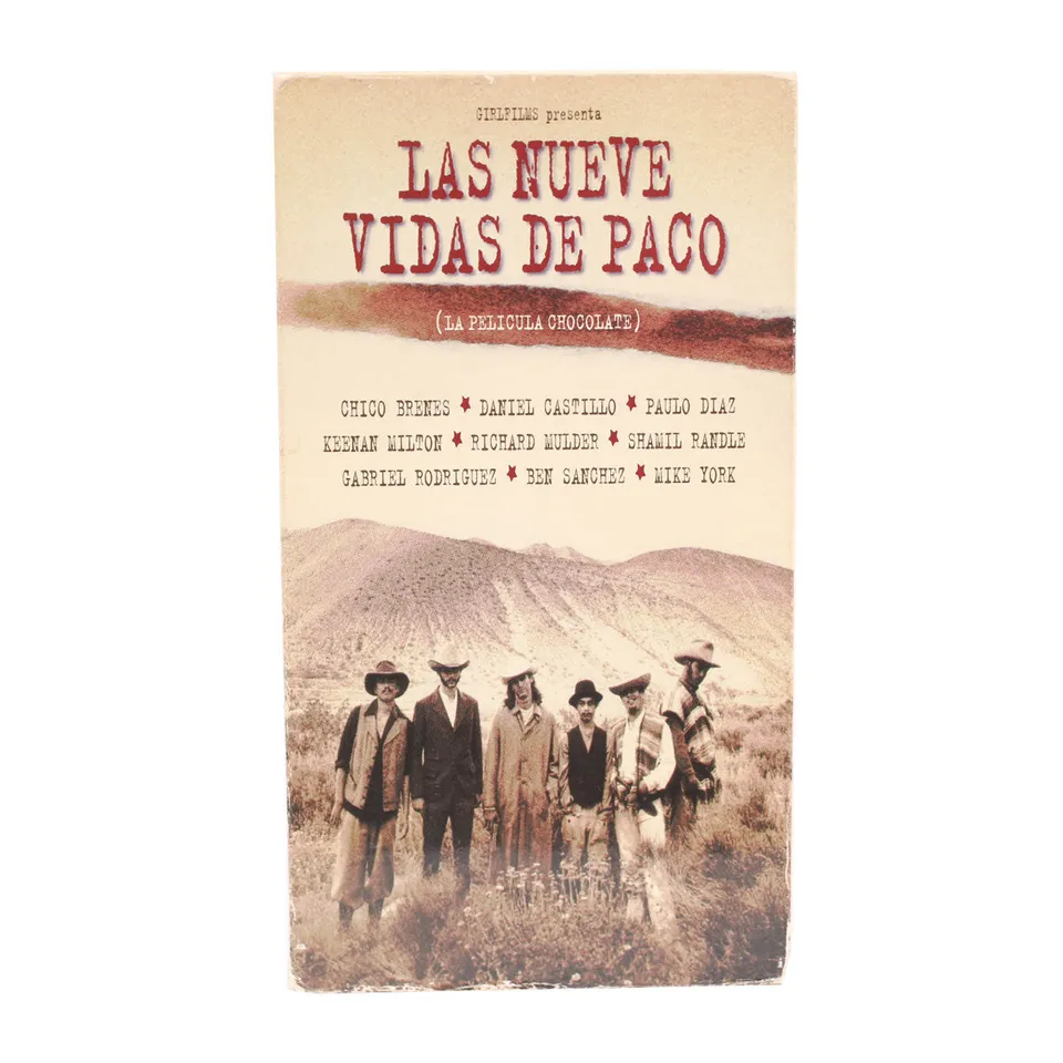 Chocolate Las Nueve Vidas de Paco videocassetta VHS