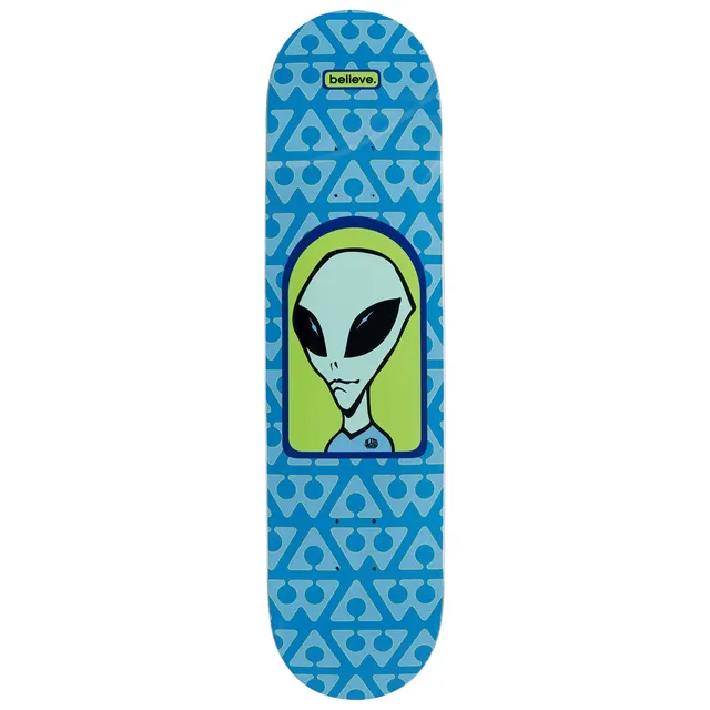 Alien Workshop Believe Pattern Tavola Skateboard 8.125" Acero