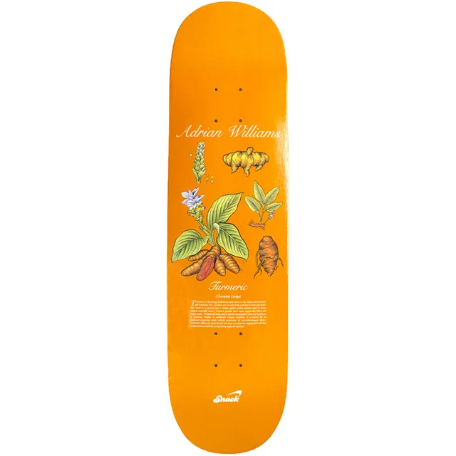 Snack Williams Turmeric deck 8.25 legno d'acero