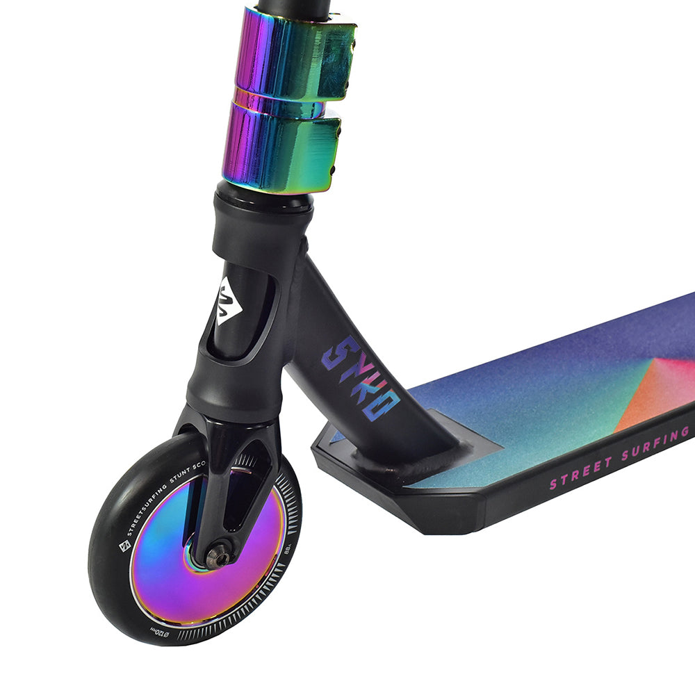 Street Surfing Syko monopattino stunt Black Mint SCS