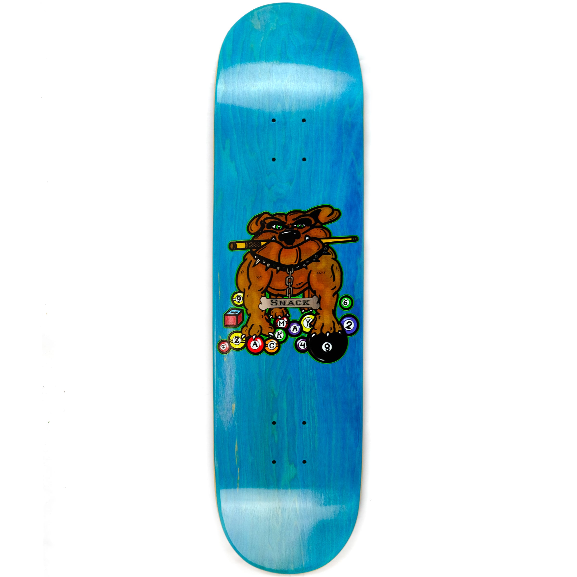 Snack May Billiards Bully tavola skate 8.25 verde