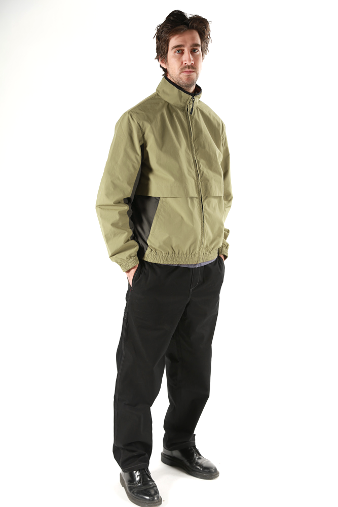 Theories Tailwind giacca antivento M verde nylon