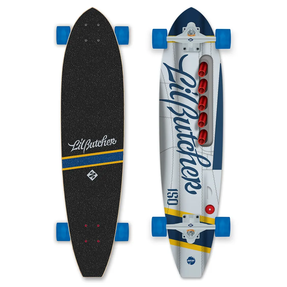 Street Surfing Cut Kicktail 36" Lil Butcher longboard acero