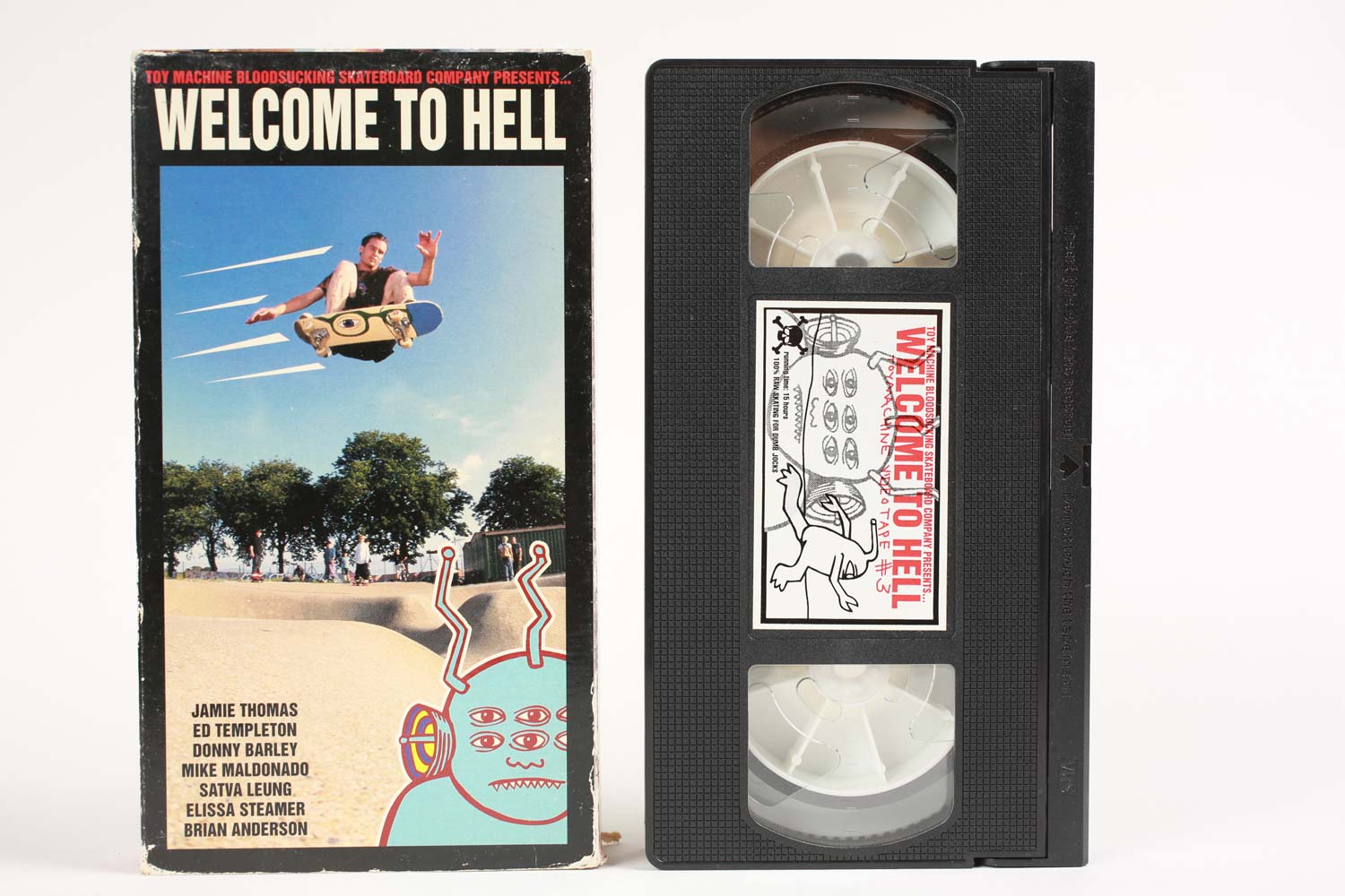 Toy Machine Welcome to Hell videocassetta VHS 1996