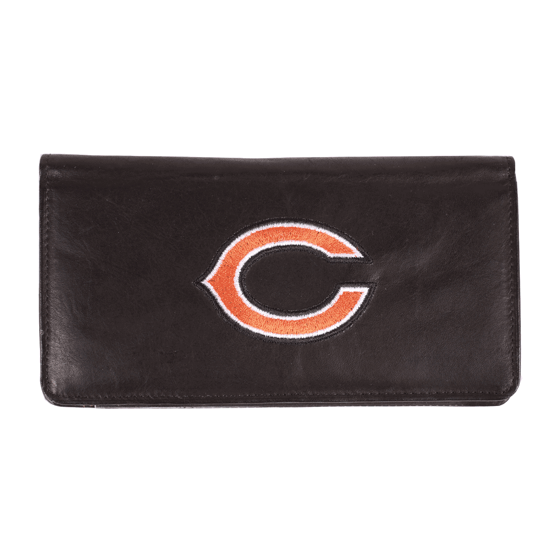 Chicago Bears Organizer portafoglio in pelle nero