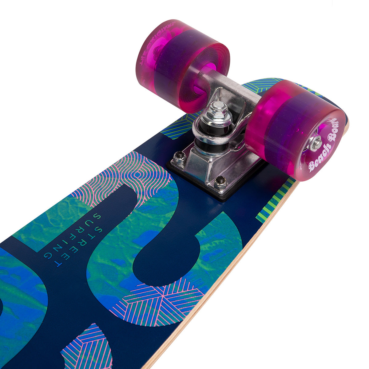 Street Surfing Beach Board Wood Twenty Two mini cruiser legno