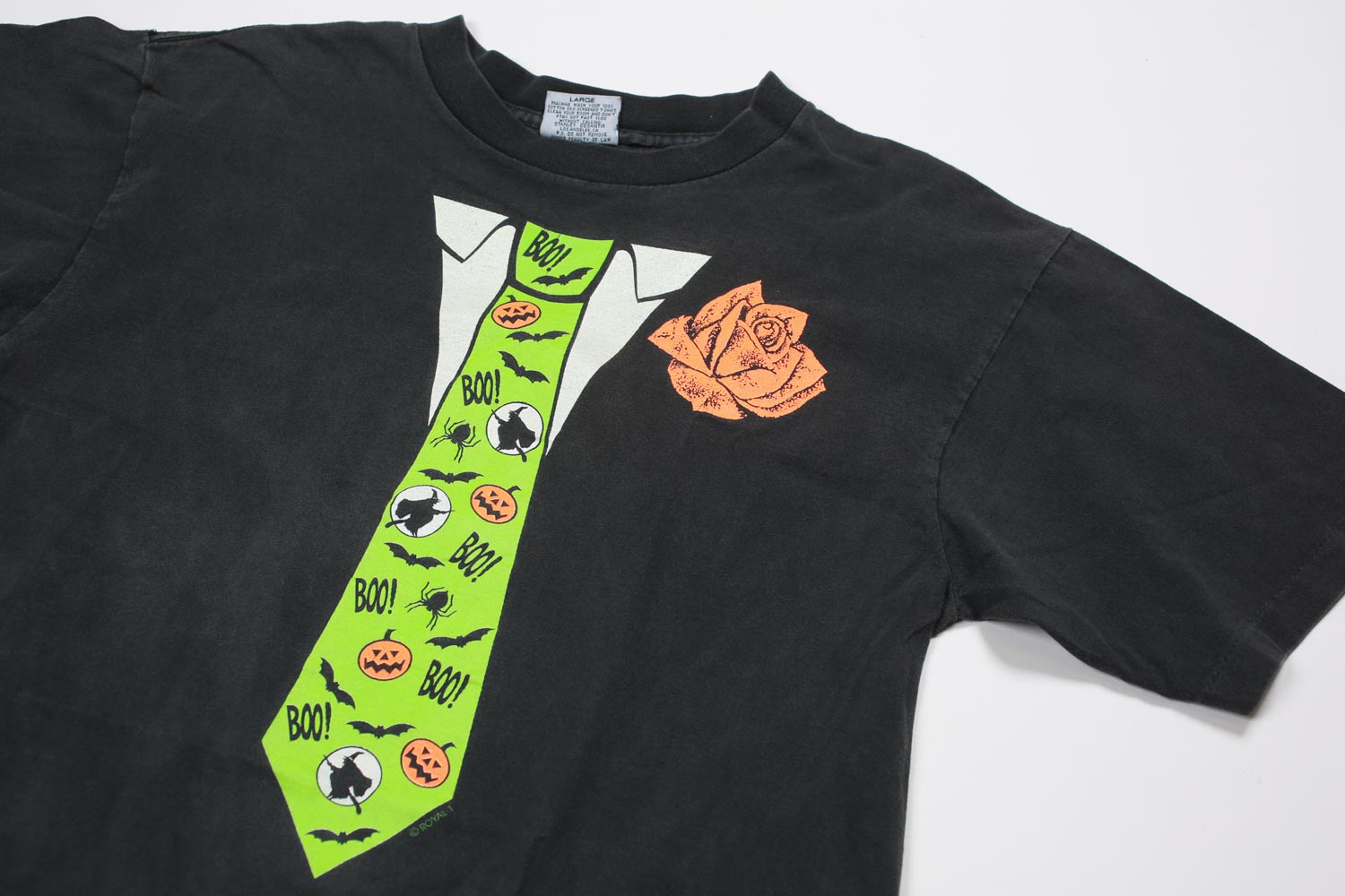 Stanley Desantis Halloween Tie maglietta vintage L