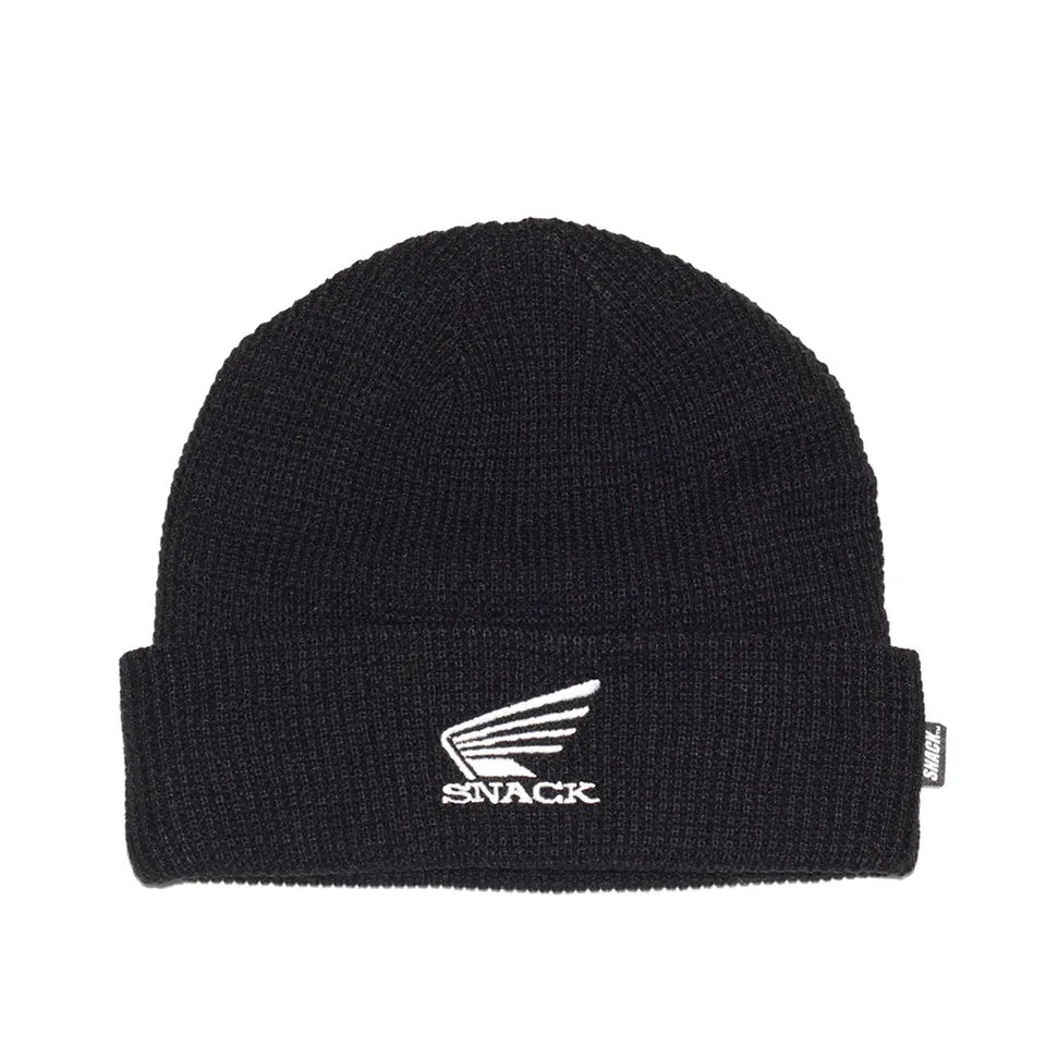 Snack Skateboarding Wings berretto waffle knit ricamato