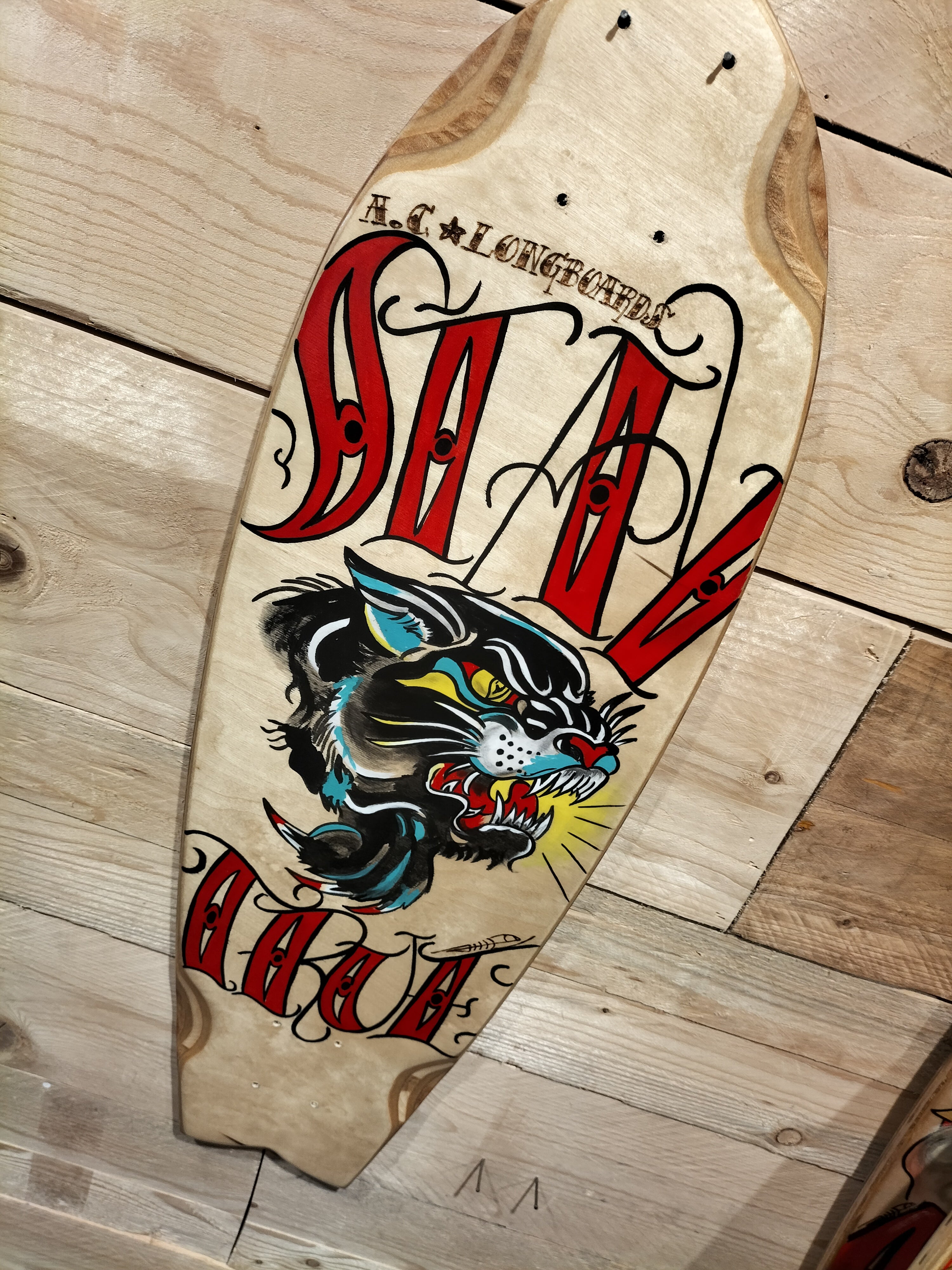 AC Longboards Stay True longboard surfskate 29,9" betulla