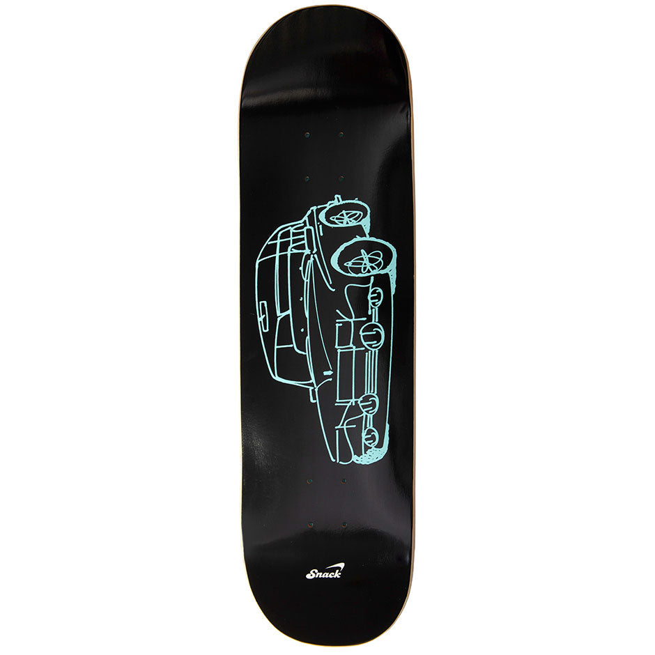 Snack Team Whip tavola skateboard 8.0 bianca