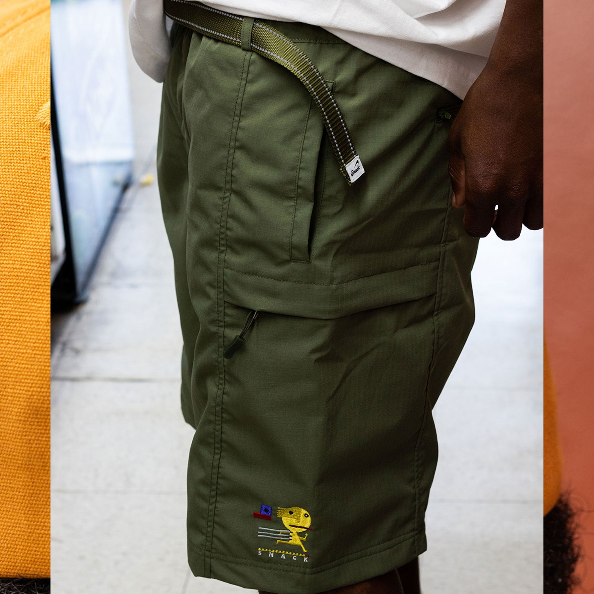 Snack Run It Back pantaloncini XL nylon nero