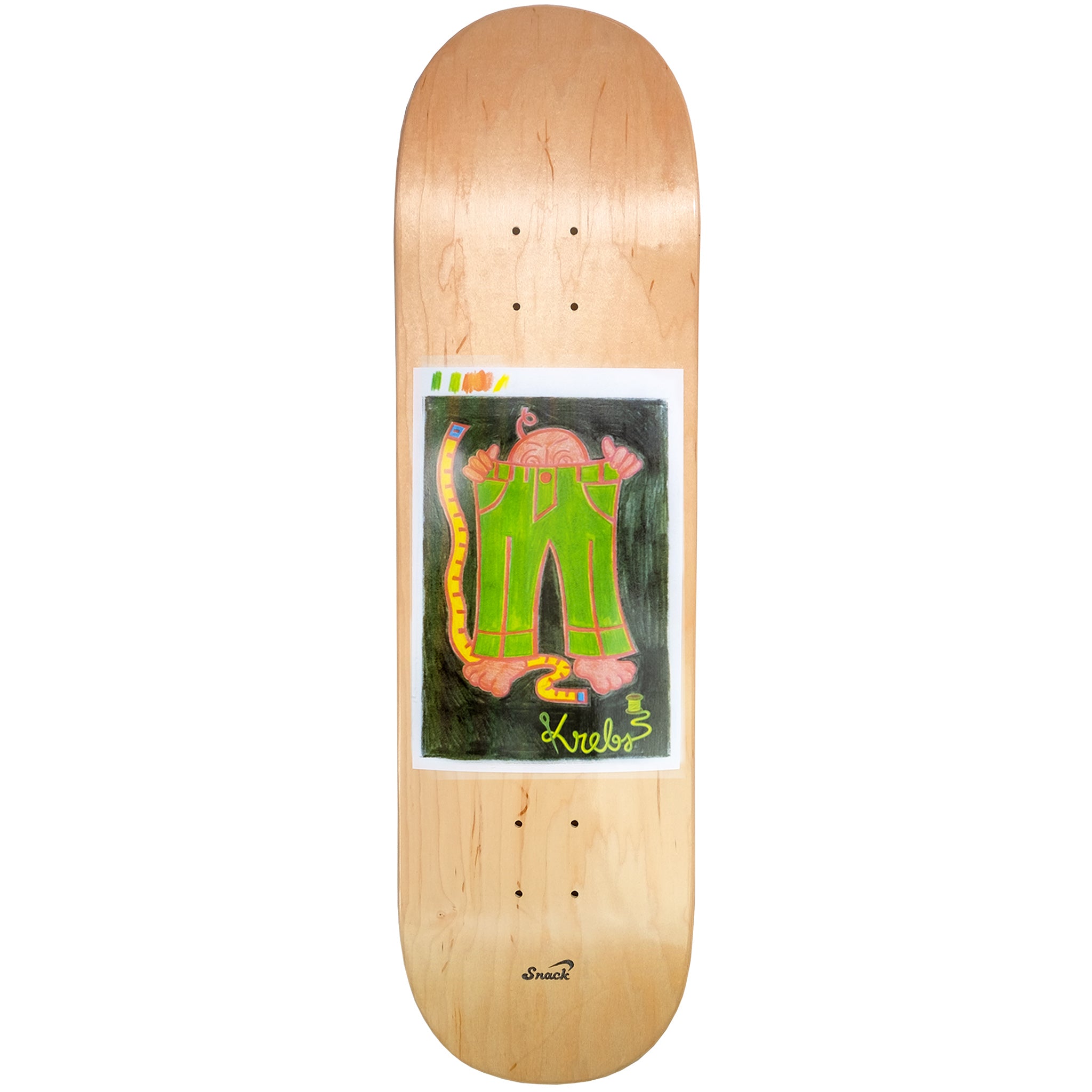 Snack Krebs Pants tavola skate grafica Casey Jones