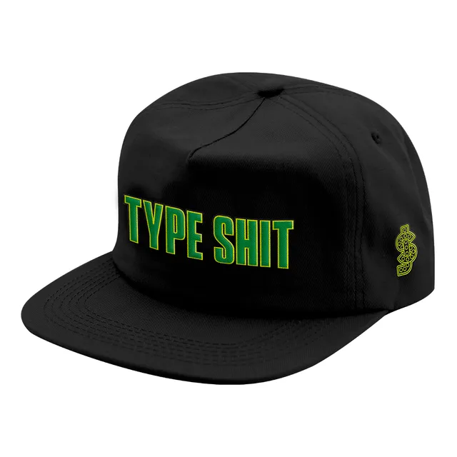 Shake Junt Type Shit cappellino snapback nero