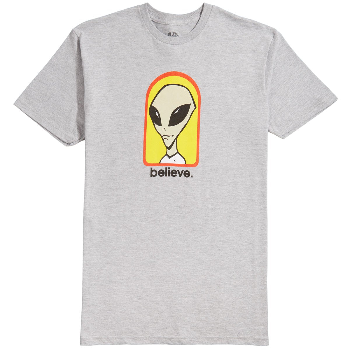Alien Workshop Believe t-shirt grigio chiné 100% cotone