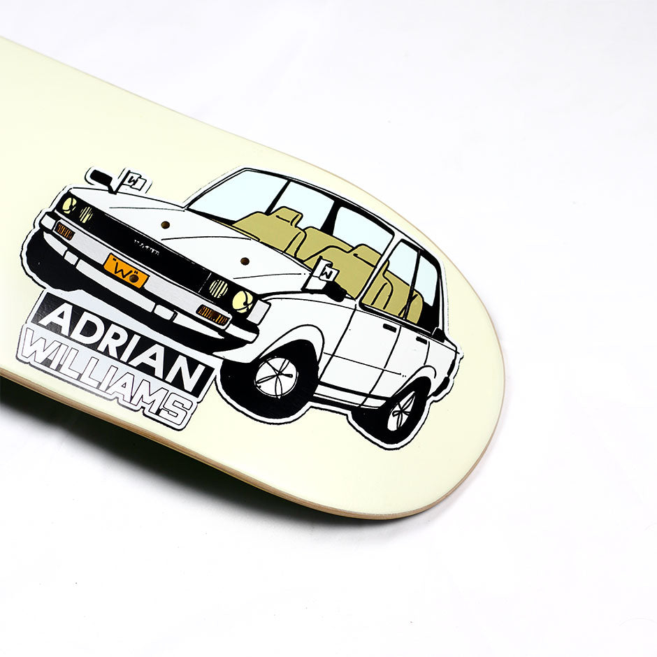 Snack Skateboarding Williams Adrian's Whip tavola 8.125 bianca