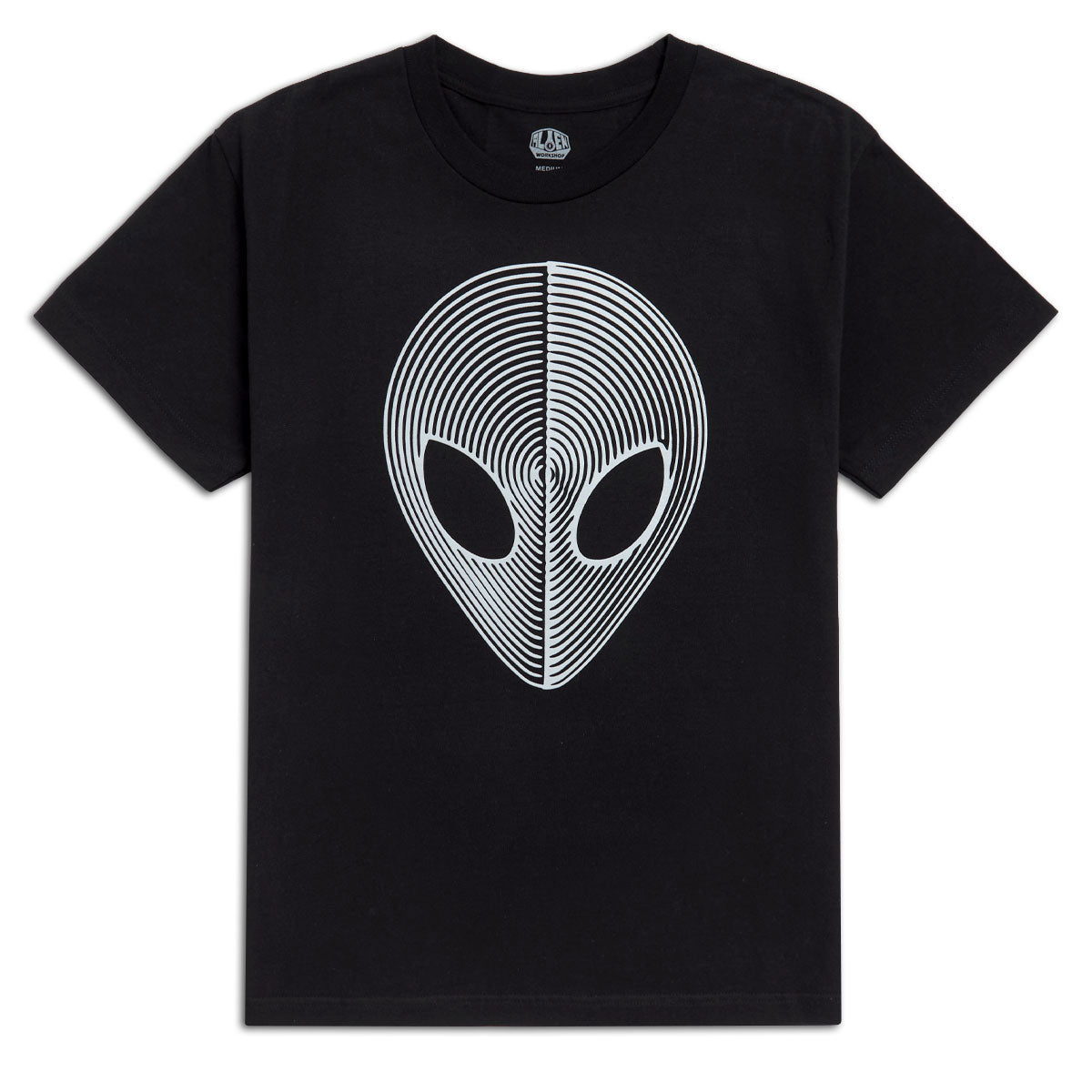 Alien Workshop Scanner t-shirt nera cotone pesante
