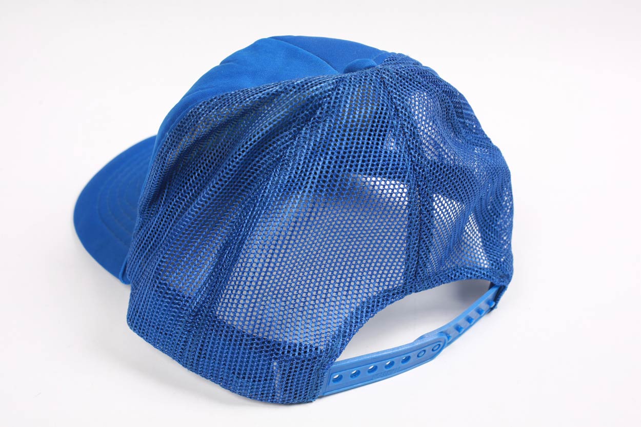 Wiley Electric Trucker cappello snapback blu royal mesh