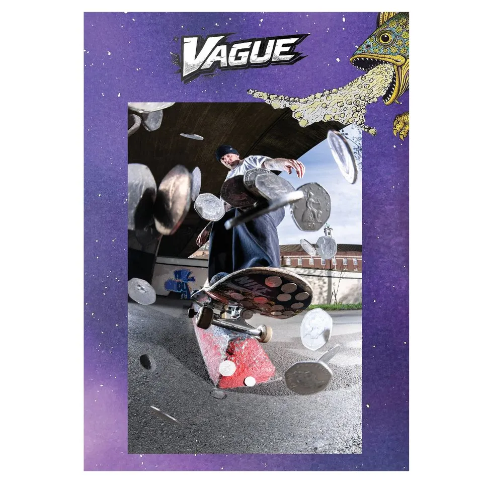 Vague Issue 50 rivista skateboard stampa UK