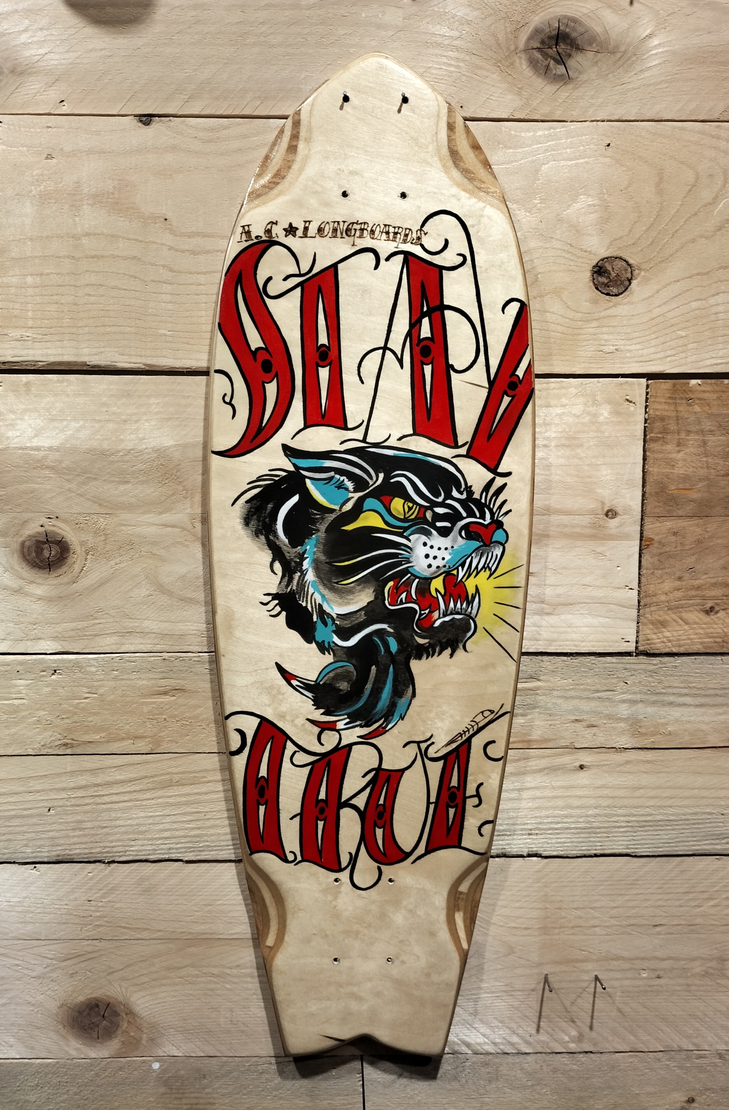 AC Longboards Stay True longboard surfskate 29,9" betulla