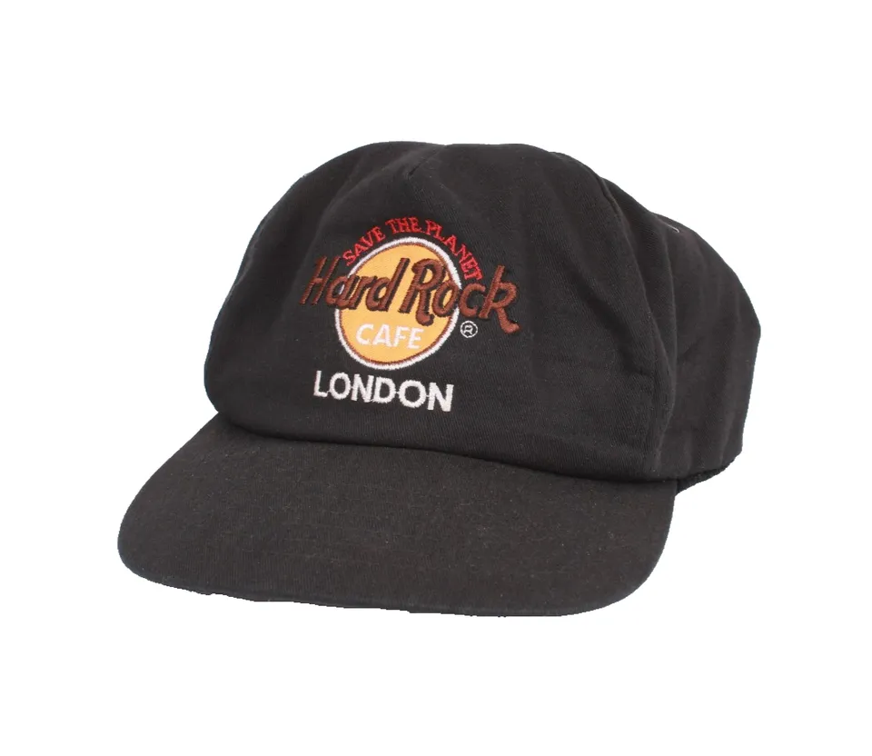 Hard Rock Cafe London cappello nero regolabile