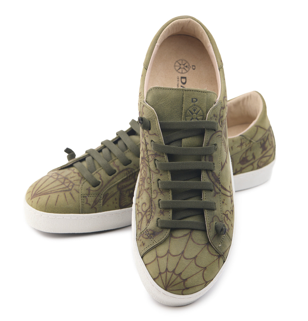 AC Longboards Biko Cipresso Hard Luck sneakers pelle