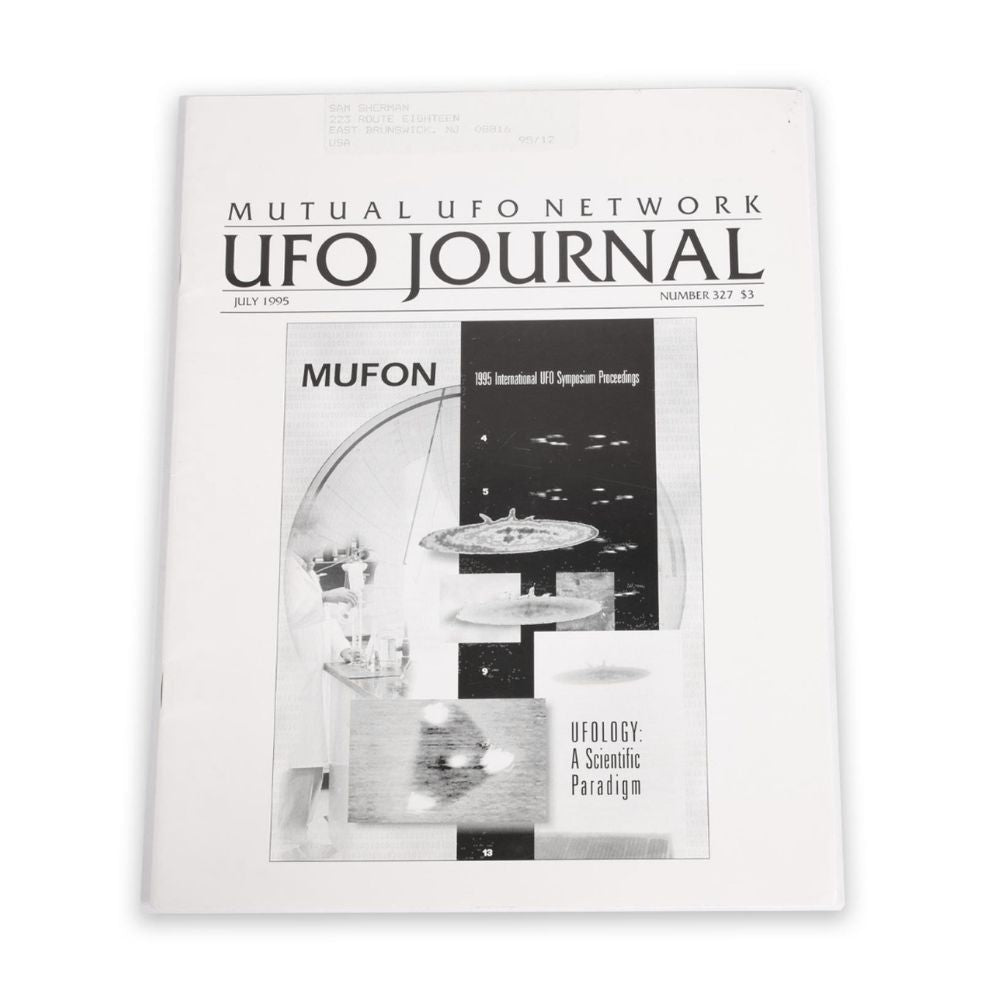 MUFON UFO Journal N.327 1995 rivista vintage luglio