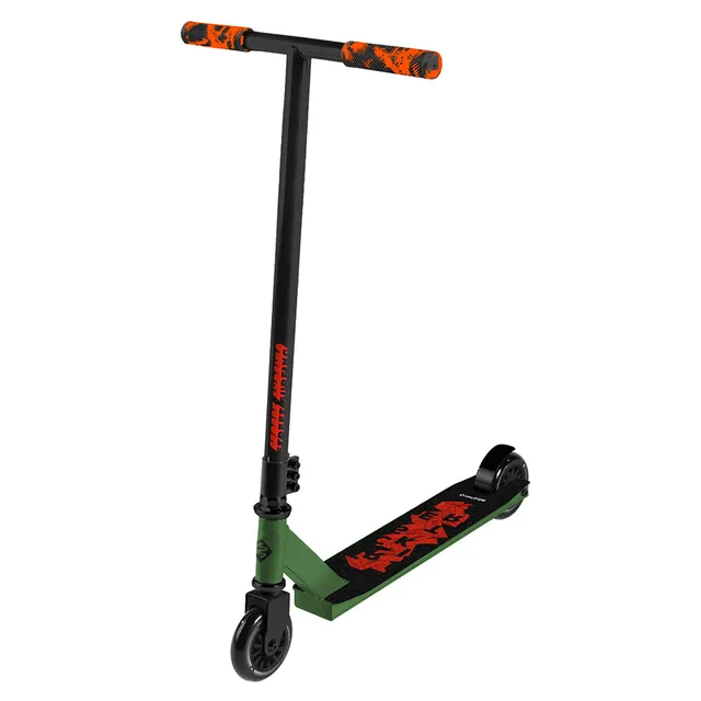 Street Surfing Trickster Tricky Green monopattino stunt bambini