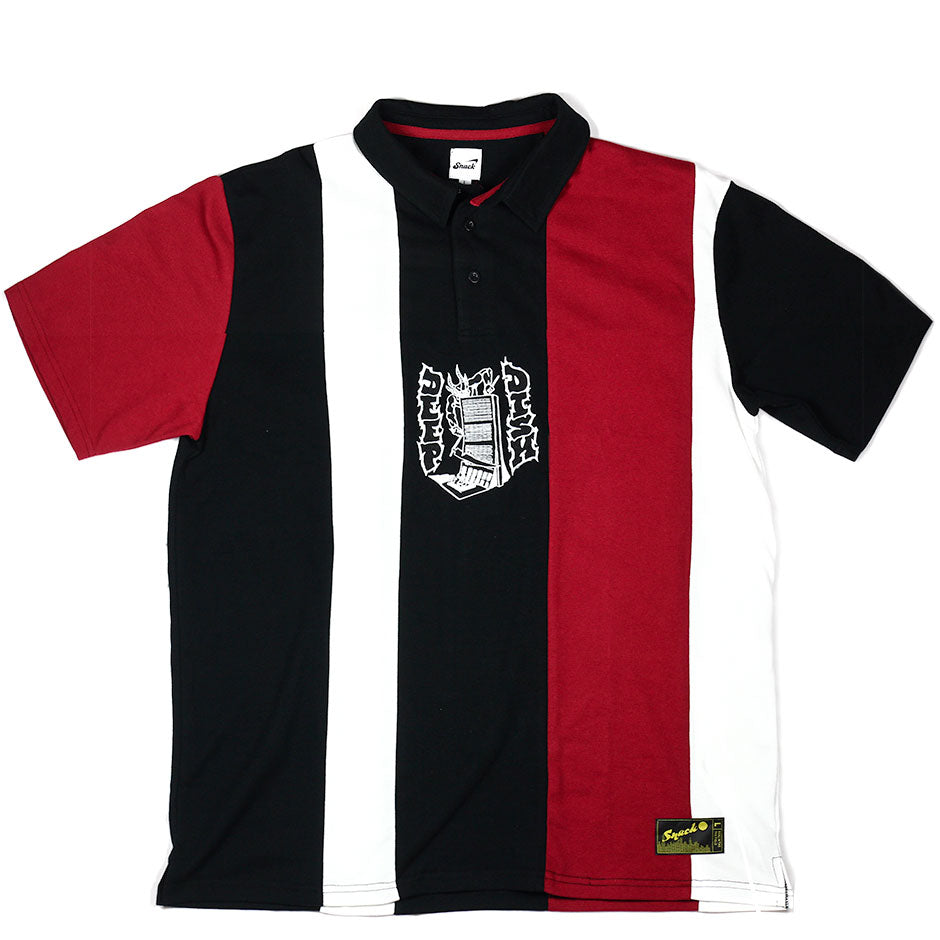 Snack Skateboarding Deep Dish polo M cotone piquet