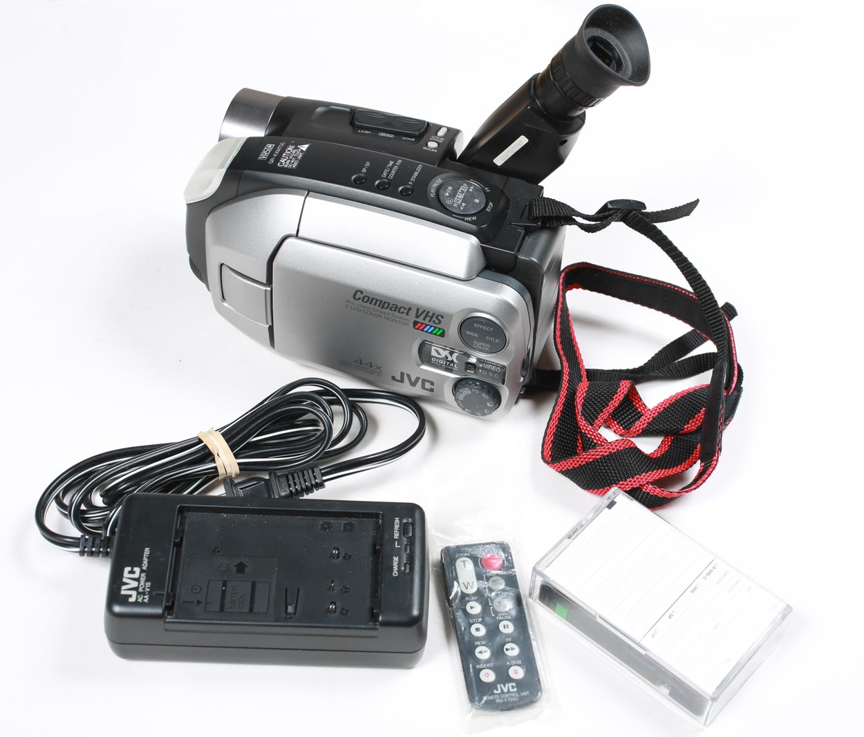 JVC Palmcorder GR-AXM700 videocamera VHS-C bundle con batteria