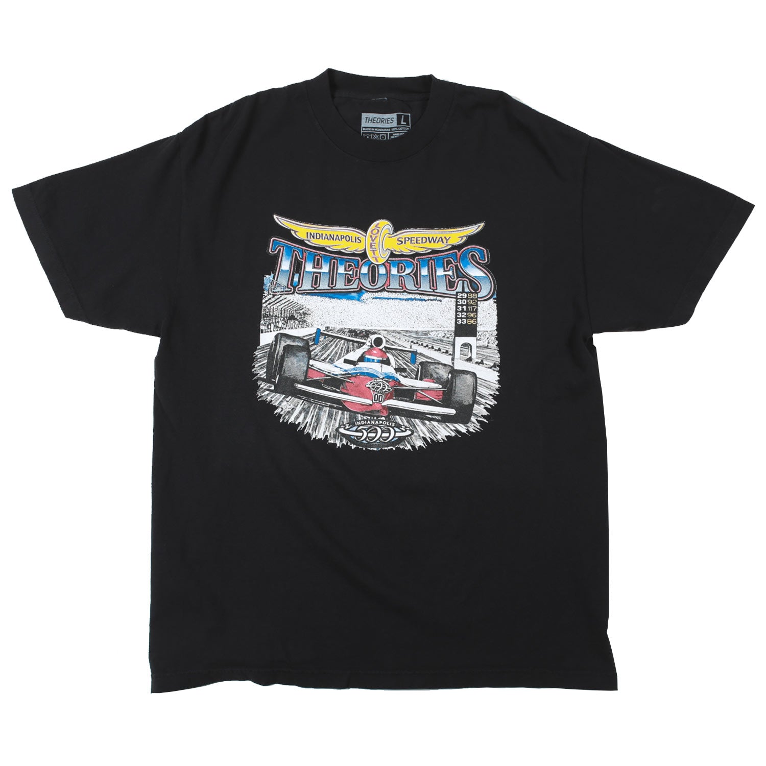 Theories Speedway maglietta nera cotone pesante