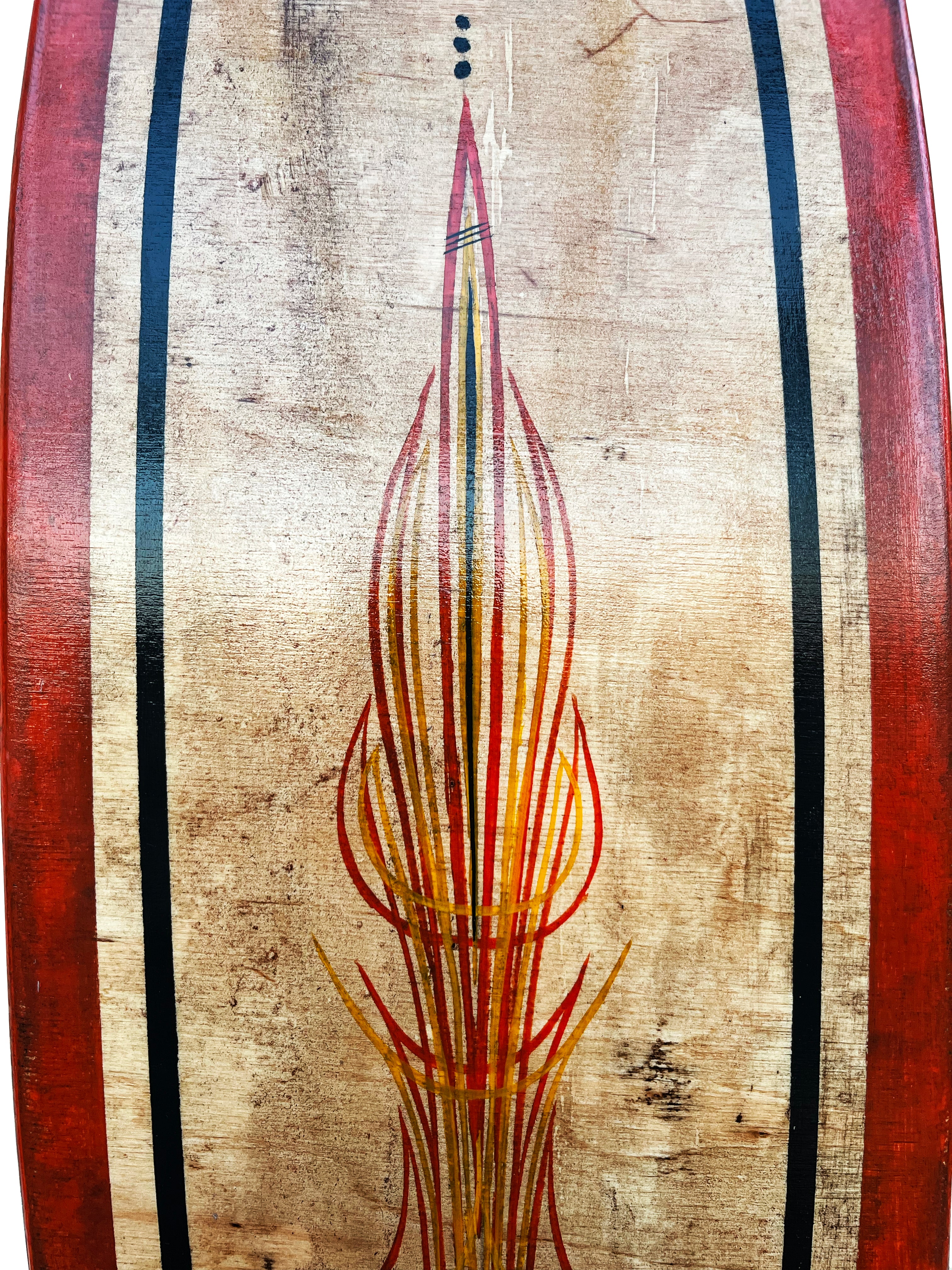 AC Longboards Big Fish Pinstriping longboard betulla