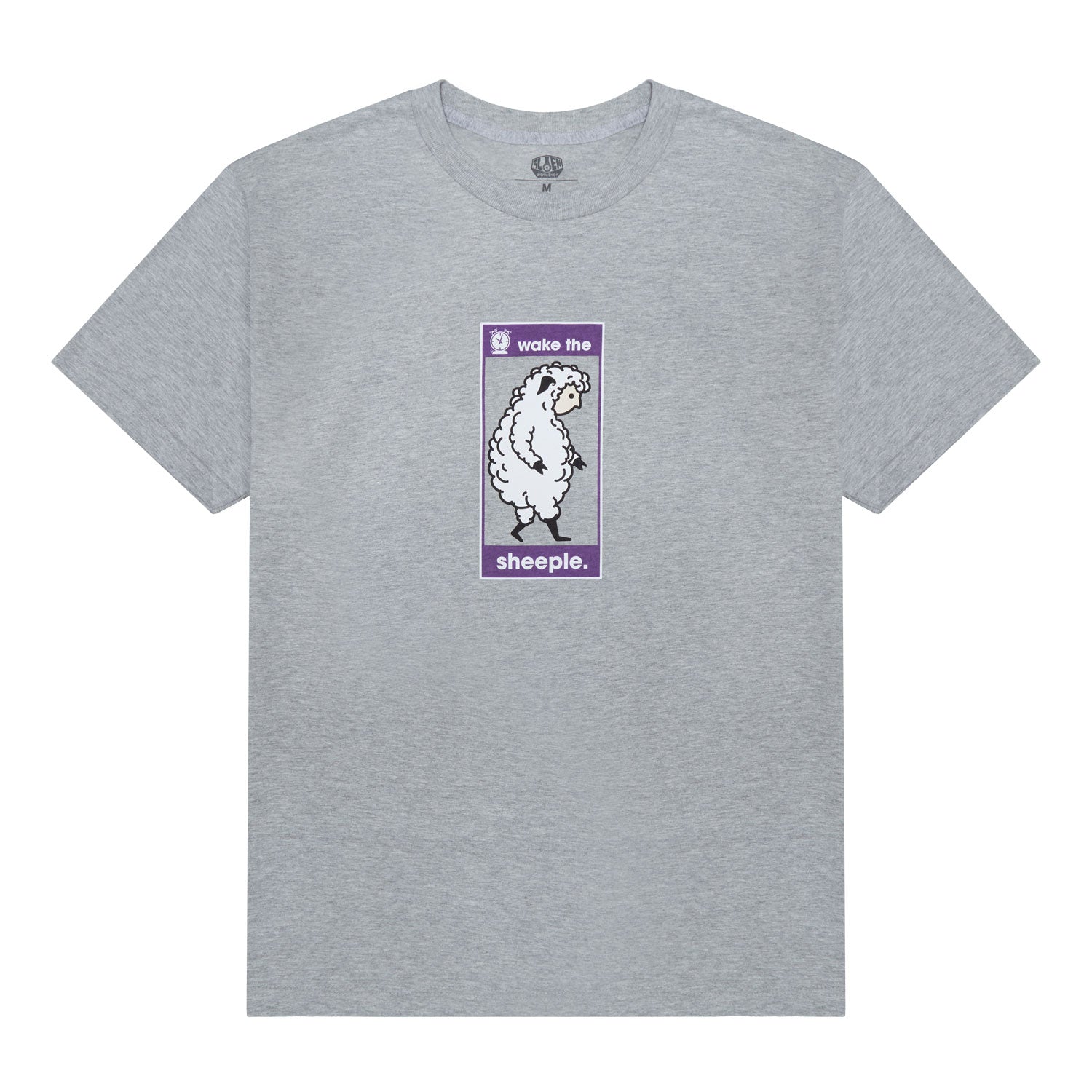 Alien Workshop Wake The Sheeple maglietta grigio cotone