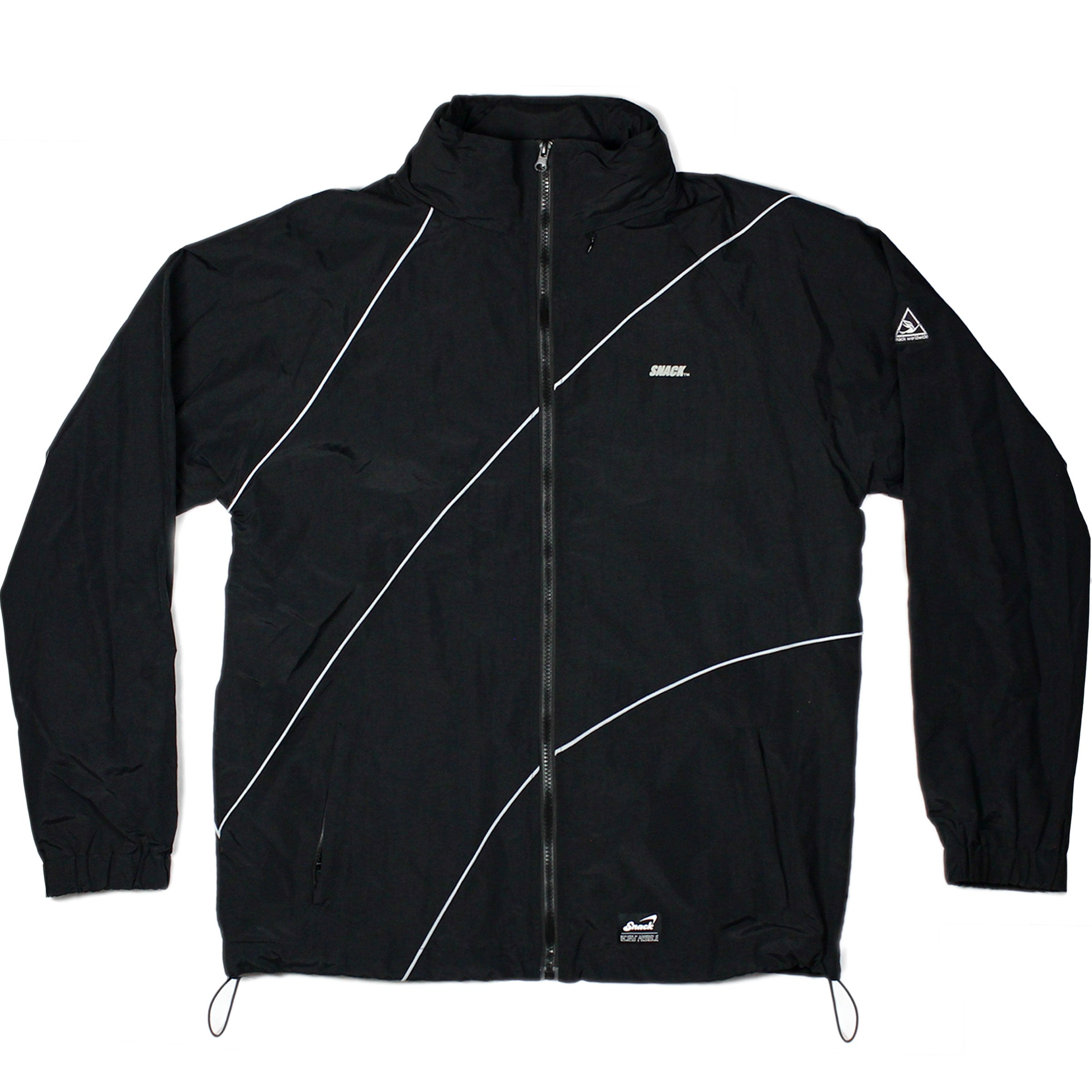 Snack Alive Wave giacca M nera riflettente nylon
