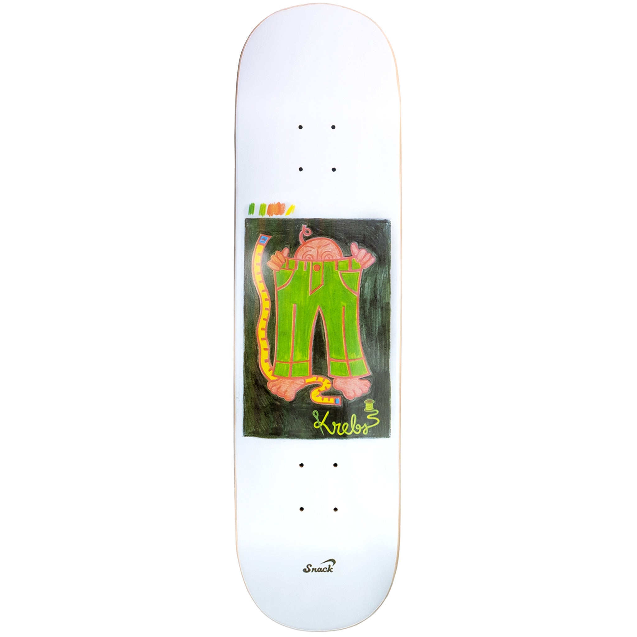 Snack Krebs Pants tavola skate grafica Casey Jones