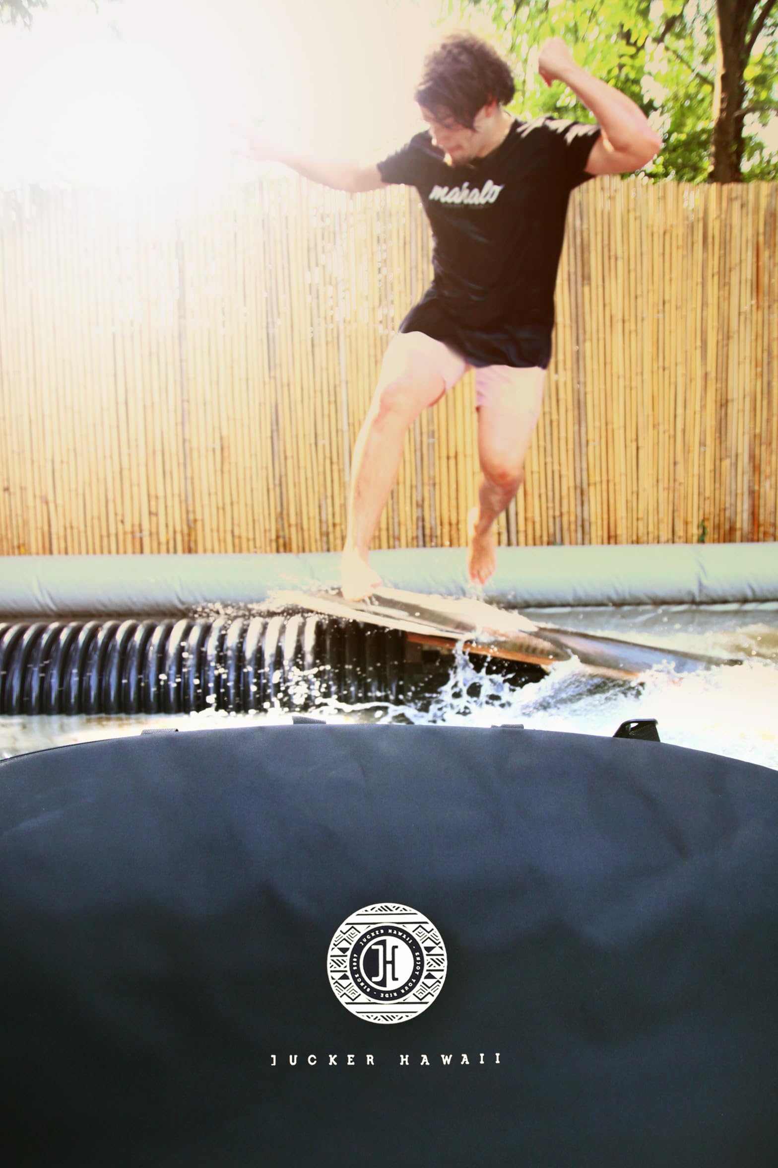 Jucker Hawaii HPL AKA Blue Pro skimboard antiscivolo EVA