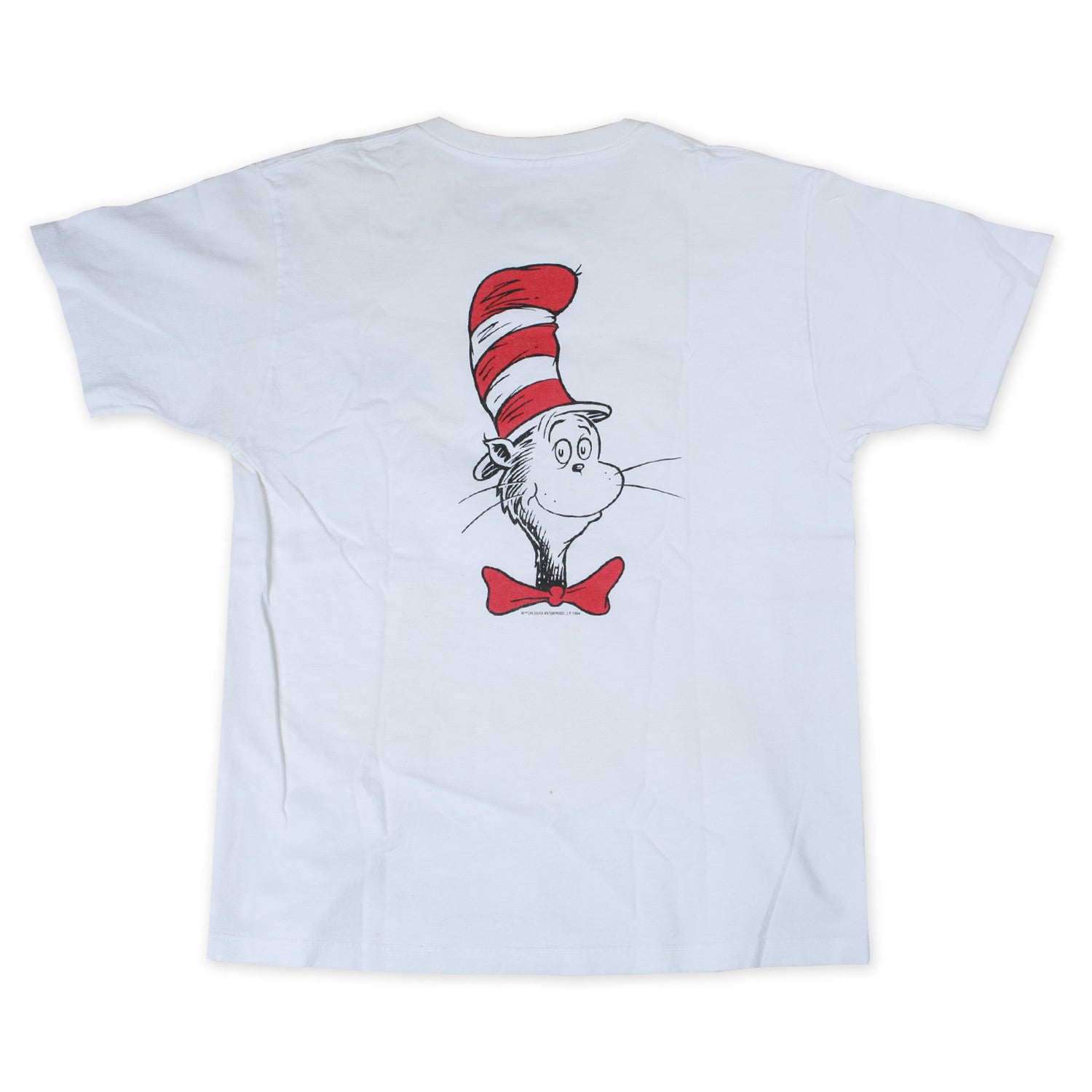 Cat in the Hat 1994 maglietta bianca S