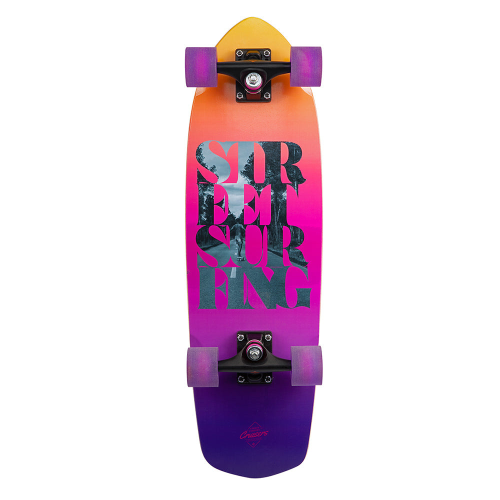Street Surfing Cruiser Kicktail 28 skate Free Soul acero